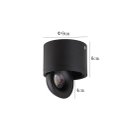 Ver imagem 4 de Spot LED Sobrepor Skel 24° 7W 3000K Preto Nordecor 6317