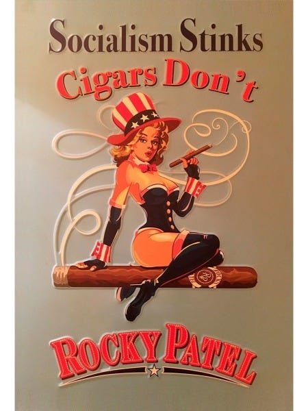 Placa Decorativa Poster 60x40 Retro Vintage Cigarro - 1