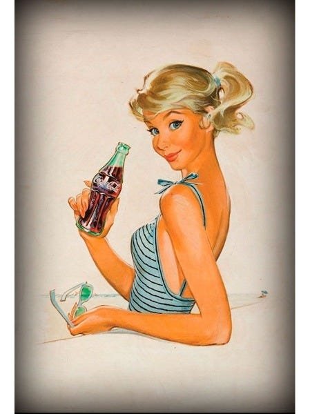 Placa Decorativa Poster 60x40 Bebida Refrigerante - 1
