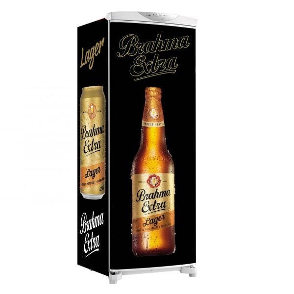 Adesivo Geladeira Total Cerveja Brahma Extra2- 150x60cm - 1