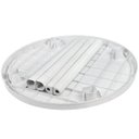 Ver imagem 5 de 3 Mesa Plástica Redonda Jardim Desmontável Branca Arqplast