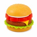 Ver imagem 2 de Kit Lanchinho Infantil Fast Food Brinquedo Faz de Conta Hamburguer Batata Pipoca Suco Tortinha