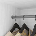 Ver mais imagens de Armário Multiuso Versátil Lexa - com Chave - Carvalho Branco/branco