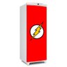 Adesivo decorativo Para Geladeira Porta (1 pç) The Flash Logo - 1,50x0,60cm - 1