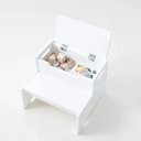 Ver imagem 2 de Escada Caixa Baú Organizadora Filipo 100% Mdf Infantil