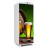 Adesivo decorativo Para Geladeira Porta (1 pç) Barril E Copo De Cerveja - 1,50x0,60cm - 1