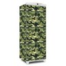 Adesivo decorativo Para Geladeira Total (3 pçs) Camuflagem Verde - 1,50x0,60cm - 1