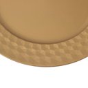 Ver imagem 7 de Sousplat Dourado Prato Mesa Posta Jogo Americano Jantar Sala