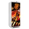 Adesivo decorativo Para Geladeira Porta (1 pç) Churrasco Apimentado - 1,50x0,60cm - 1