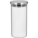Ver imagem 1 de FLAVOR POTE 21x10x10cm 1,3L BOROSILICATO TRANSP COM ANEL SILICONE