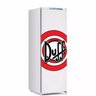 Adesivo decorativo Para Geladeira Porta (1 pç) Cerveja Duff Logo - 1,50x0,60cm - 1