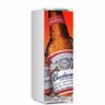 Adesivo decorativo Para Geladeira Porta (1 pç) Garrafa Budweiser Gelo - 1,50x0,60cm - 1
