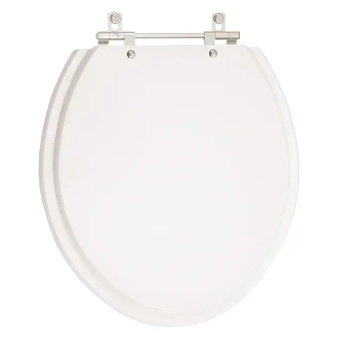 Assento Sanitario Poliester Colonial Branco para vaso Hervy