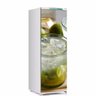 Adesivo decorativo Para Geladeira Porta (1 pç) Caipirinha De Limão - 1,50x0,60cm - 1