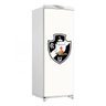 Adesivo decorativo Para Geladeira Porta (1 pç) Vasco Logo Fundo Branco - 1,50x0,60cm - 1