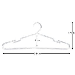 50 Cabides Transparente Adulto para Calça Loja Closet Atacado - 5 50 Cabides Transparente Adulto para Calça Loja Closet Atacado - 5