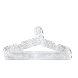 50 Cabides Transparente Adulto para Calça Loja Closet Atacado - 4 50 Cabides Transparente Adulto para Calça Loja Closet Atacado - 4