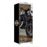 Adesivo Decorativo de Geladeira Total (3 pçs) moto Harley Davidson lat. Logo md2 - 150x60cm - 1