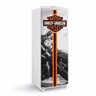 Adesivo decorativo Para Geladeira Porta (1 pç) Harley Davidson Listras - 1,50x0,60cm - 1