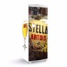 Adesivo decorativo Geladeira Total (3 pçs) Stella Artois Placa Lat. Taça - 1,50x0,60cm - 1