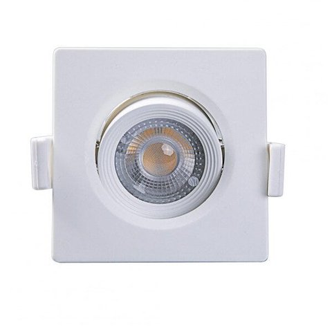 Spot Embutir Quadrado Alltop LED Mr11 3W 6500K 38º Taschibra