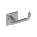 Ver imagem 1 de Cabide Duplo Reto Quada Niquel Escovado - Crismoe