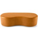 Ver imagem 5 de Kit Puff Redondo Lola e Puff Recamier Orgânico Orbit W01 Couríssimo Whisky - Lyam Decor
