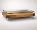 Ver imagem 1 de Mesa de Centro Paris em Vidro Rustica Gigante