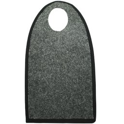Lixeira Lixinho Automotiva Carro Carpete Logo Bordado para Câmbio Grafite - 4