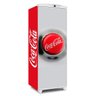 Adesivo decorativo Geladeira Total (3 pçs) Tampa Cocacola Lat. Verm M2 - 1,50x0,60cm - 1