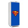 Adesivo decorativo Para Geladeira Porta (1 pç) Super Homem Logo - 1,50x0,60cm - 1