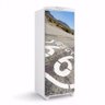 Adesivo decorativo Para Geladeira Porta (1 pç) Rota 66 Estrada - 1,50x0,60cm - 1