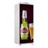 Adesivo decorativo De Geladeira Porta (1 pç) Stella Artois Fundo Verm. - 1,50x0,60cm - 1