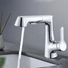 Torneira Extensivel Gourmet Cozinha Banheiro Pia Bancada Mesa Ducha Dois Jatos Monocomando Articulad - 5