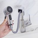 Ver imagem 2 de Torneira Extensivel Gourmet Cozinha Banheiro Pia Bancada Mesa Ducha Dois Jatos Monocomando Articulad