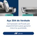 Ver imagem 5 de Cuba 50x40 Pia Cozinha Aço Inox 304 com Acessórios Gourmet Premium Tubrax