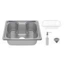 Ver imagem 1 de Cuba 50x40 Pia Cozinha Aço Inox 304 com Acessórios Gourmet Premium Tubrax