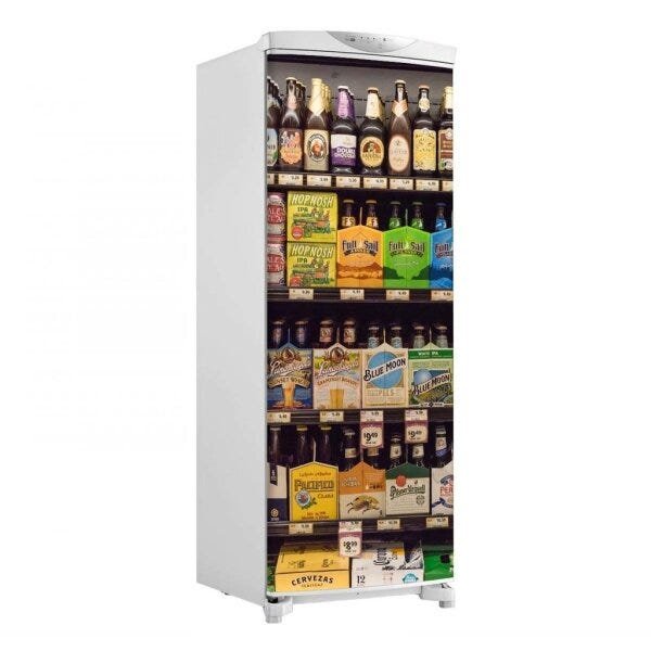 Adesivo decorativo Para Geladeira Porta (1 pç) Prateleira De Cerveja M6 - 1,50x0,60cm - 1