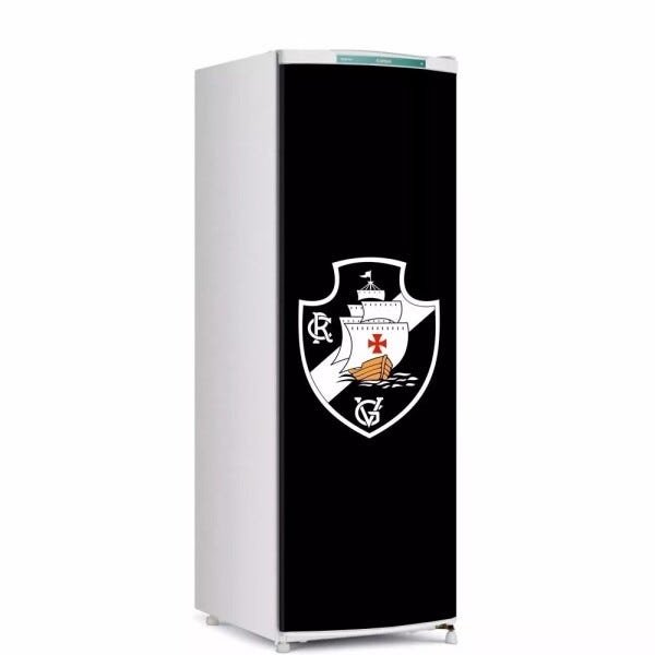 Adesivo decorativo Para Geladeira Porta (1 pç) Vasco Logo - 1,50x0,60cm - 1
