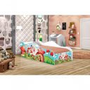 Ver imagem 3 de Cama Carro Fun Adesivada Fadinhas Meninas Solteiro