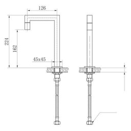 Torneira Cubo Black Matte 1/4 de Volta MVCUBOBM - 3