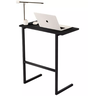 Mesa de Notebook Preto de Mdf Pés de Ferro - 1