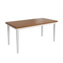 Ver imagem 1 de Mesa Colors em Madeira Maciça 6 Lugares - 160 X 80cm Branco