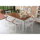 Ver imagem 3 de Mesa Colors em Madeira Maciça 6 Lugares - 160 X 80cm Branco