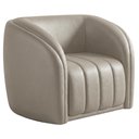 Ver imagem 1 de Poltrona Decorativa Organica Mehis Base Fixa Courino Tcs 725 Moll