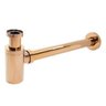 Sifão Lavatório para Válvula de Escoamento 1.1/4 Rose Gold - 5
