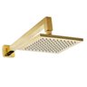Chuveiro de Parede Ducha Slim Gold Dourado 200x200x100mm - 1