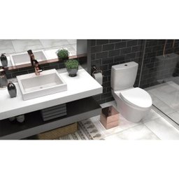 Lixeira Tramontina Luz Scotch Brite Rose Gold 4,5 L - 3