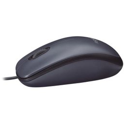 Mouse com Fio Logitech M90, Preto - 2