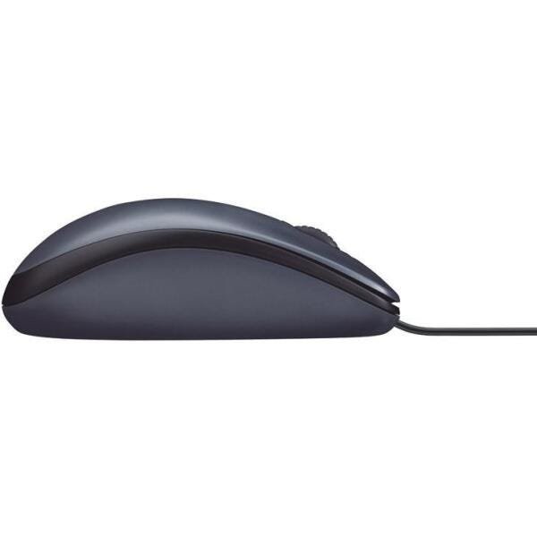 Mouse com Fio Logitech M90, Preto - 3